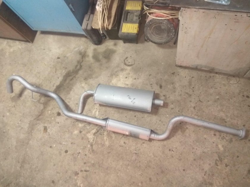 Резонатор Нива Шевроле 2008