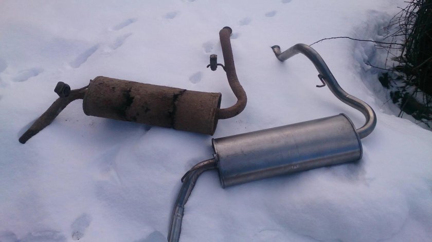 Глушитель Нива Шевроле 2004