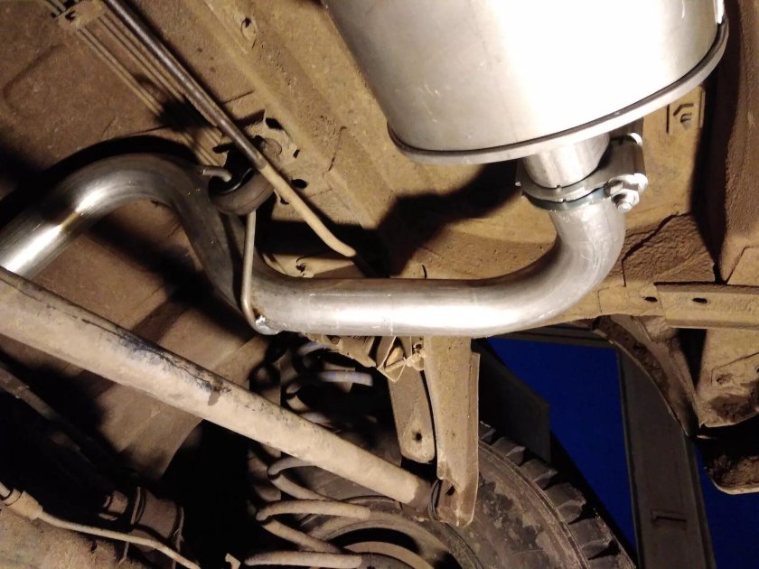 Ремкомплект глушителя Нива Шевроле 2123