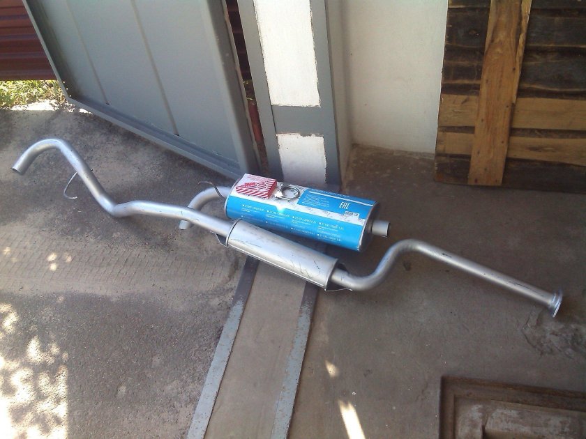 Глушитель Нива Шевроле 2008