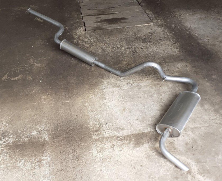 Глушитель Нива Шевроле евро 2