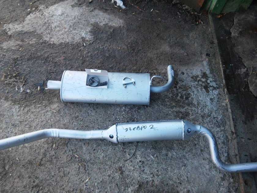 Глушитель Нива Шевроле евро 2