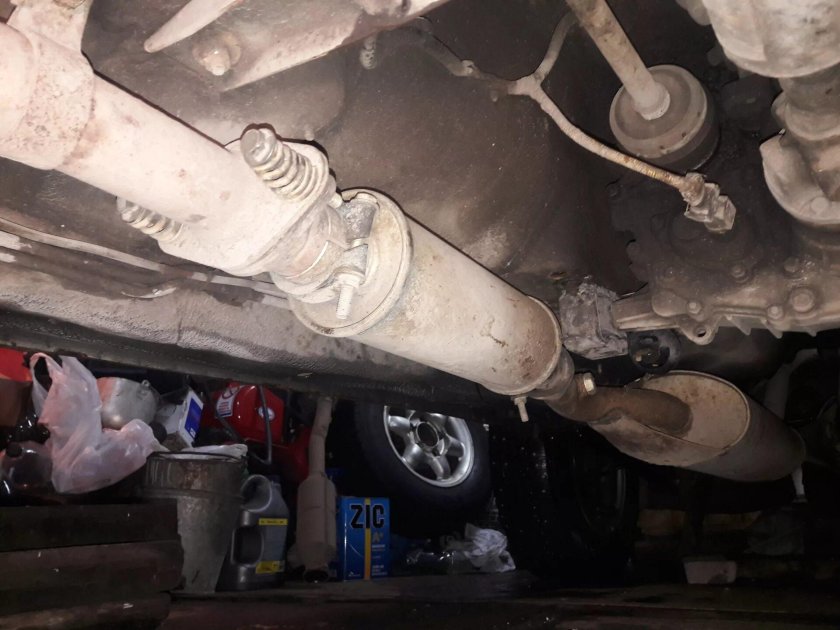 Нива Шевроле 2005 выхлопная система