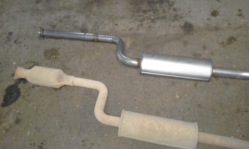 Глушитель Нива Шевроле евро 2