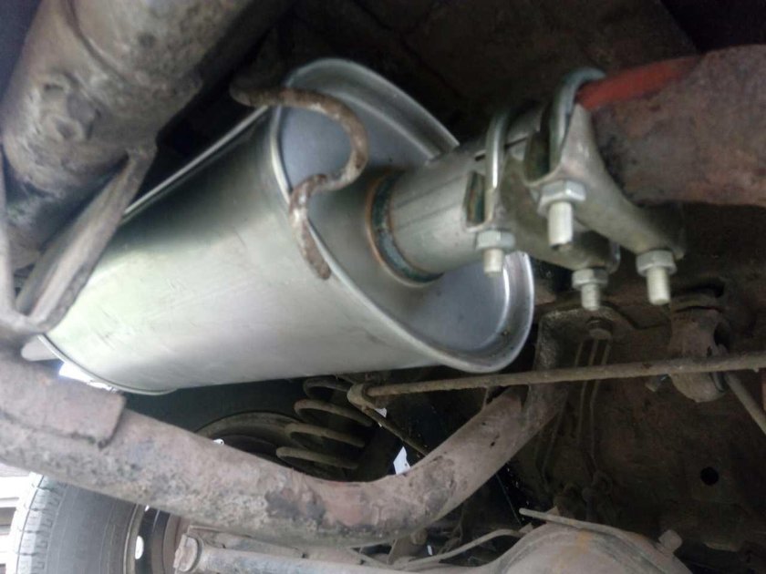 Ремкомплект глушителя Нива Шевроле 2011