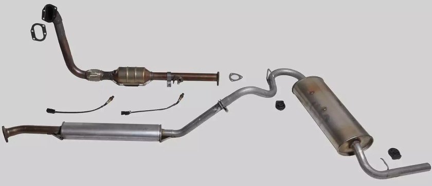 Система выхлопа Нива 2131 инжектор