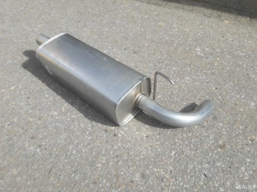 Глушитель Нива Шевроле 2123