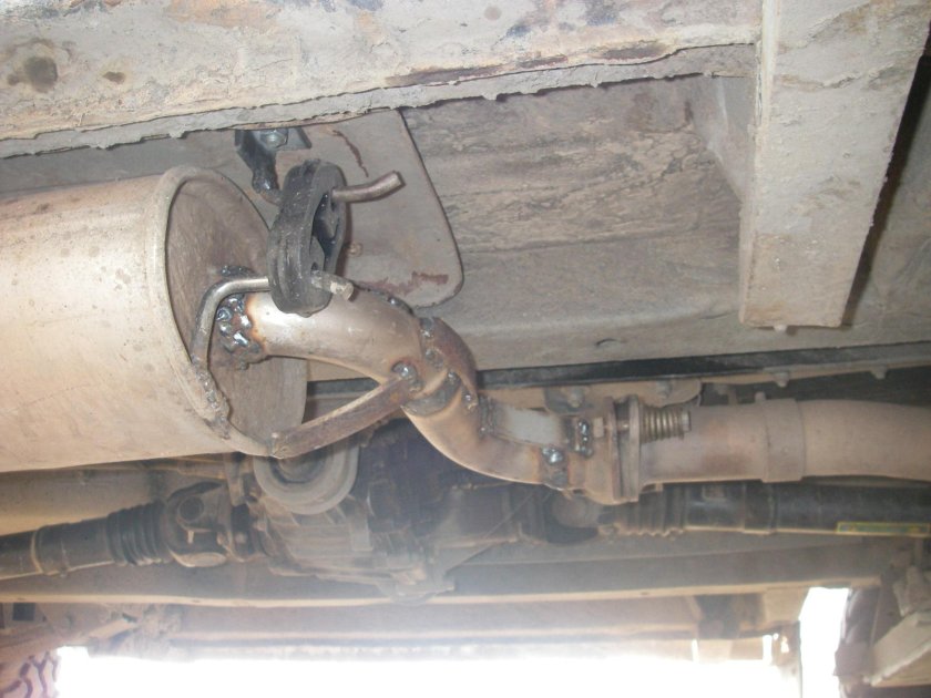 Глушитель нива шевроле