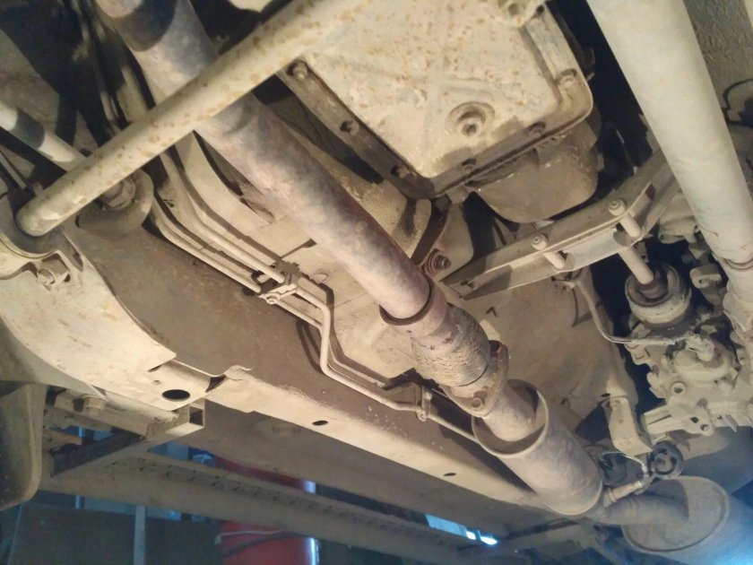 Кронштейн крепления глушителя Niva Chevrolet