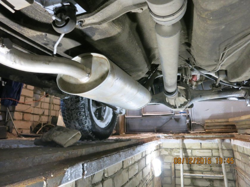 Нива шевроле глушитель