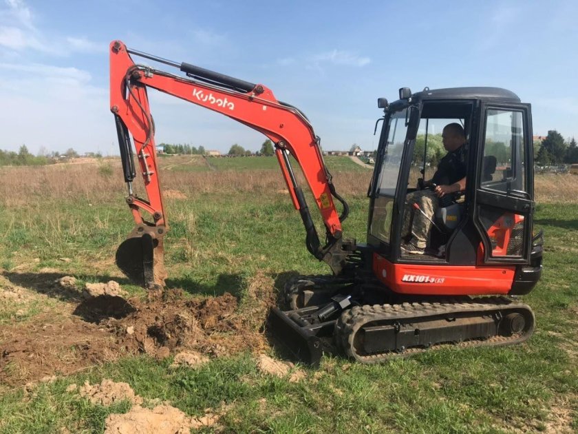 Мини экскаватор Kubota 3 тонны