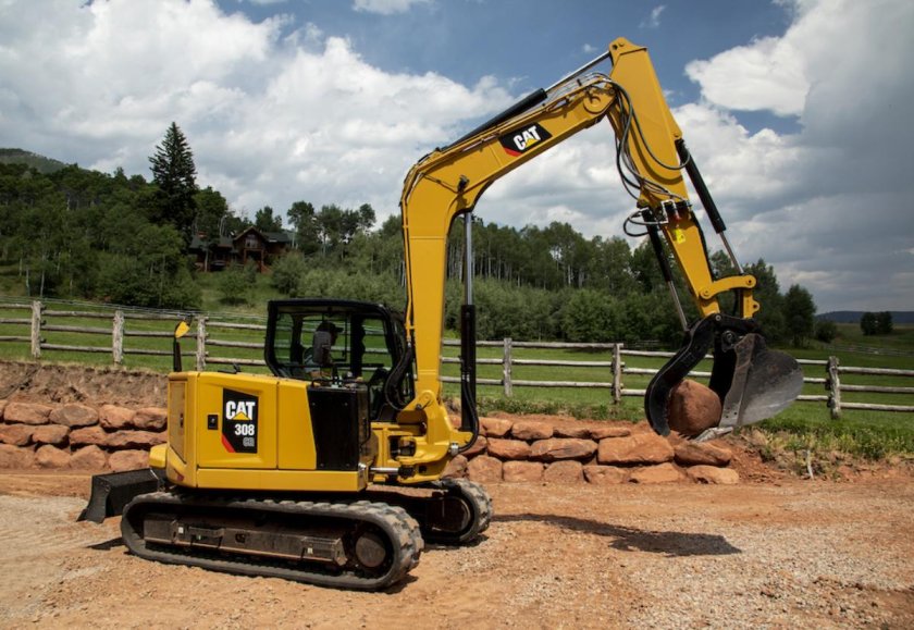 Катерпиллер мини экскаватор 306