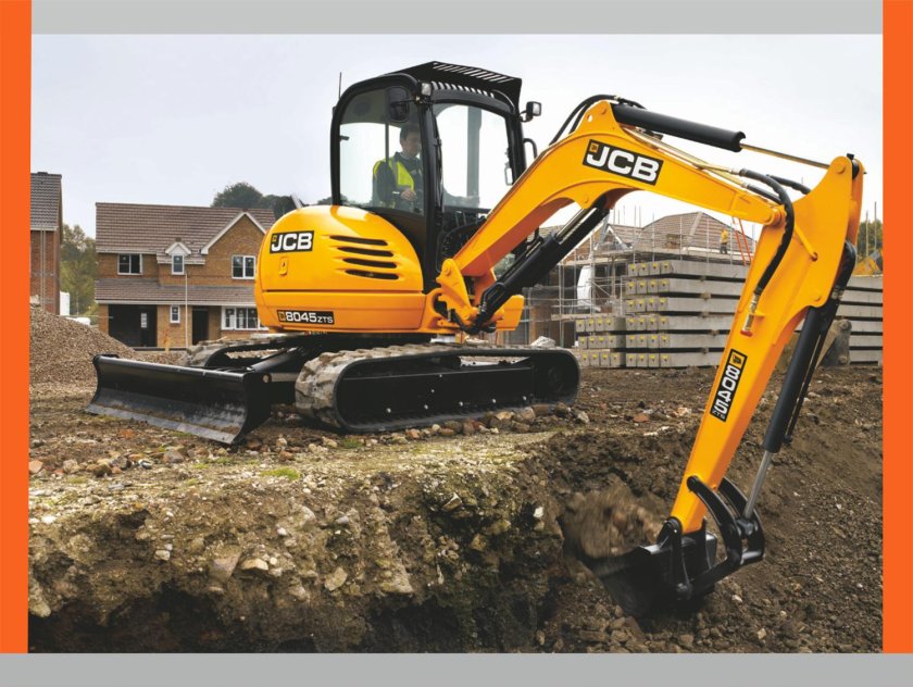 Мини-экскаватор «JCB 8026cts