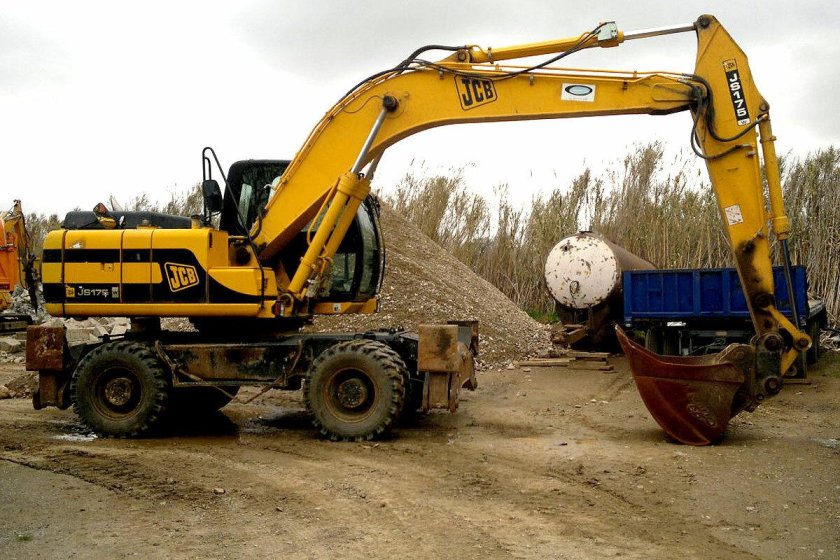 JCB 160w колесный экскаватор