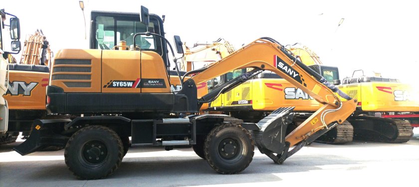 Экскаватор Hyundai r180w-9s