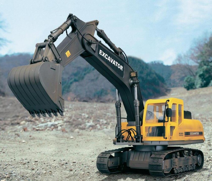 Машина-экскаватор