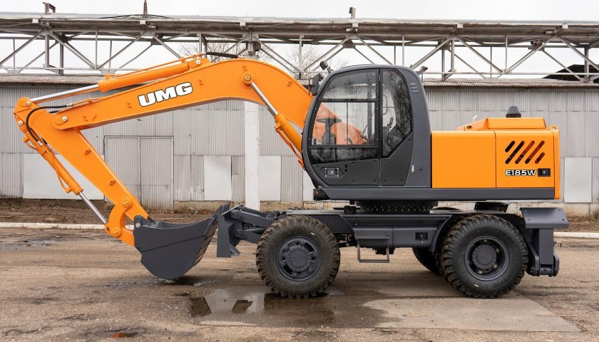 Колесный экскаватор e185w