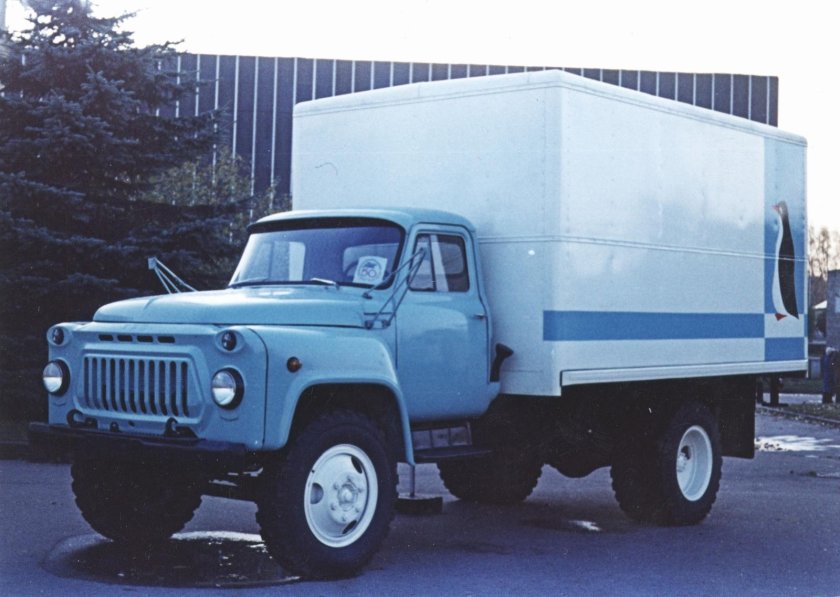 ГАЗ 53 фургон грузовой