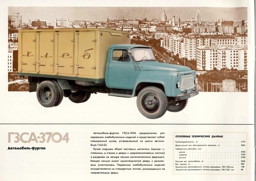 ГАЗ 52 ГЗСА 3704