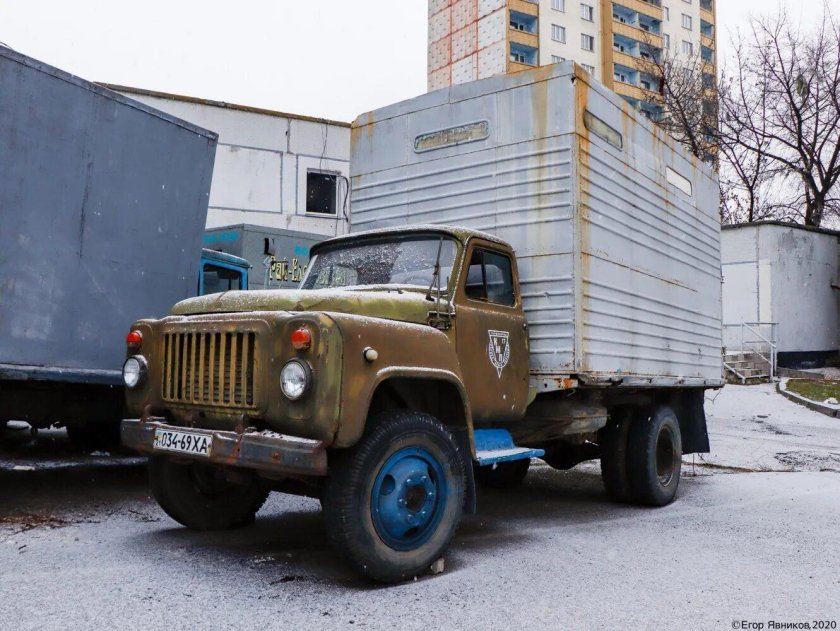 ГАЗ 53 фургон ГЗСА