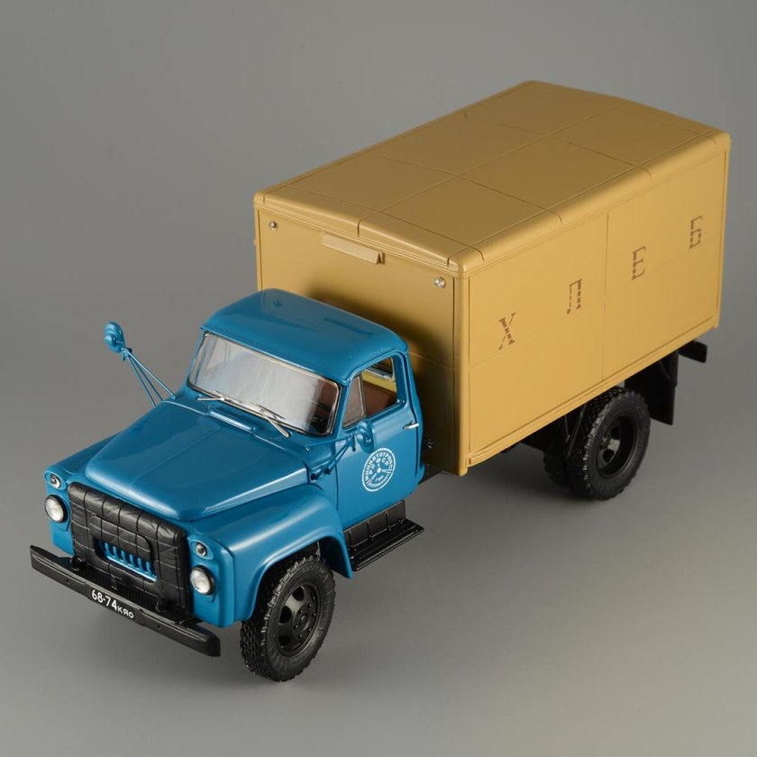 ГАЗ-53 хлебный фургон 1/43