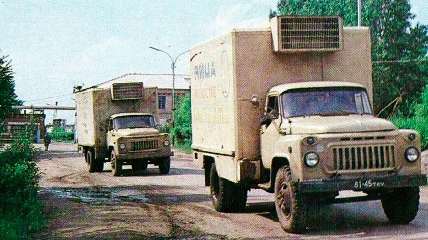 ГАЗ 53 фургон ГЗСА