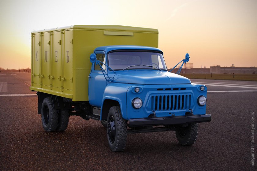 Легендарные грузовики ссср 68 гзса-3704