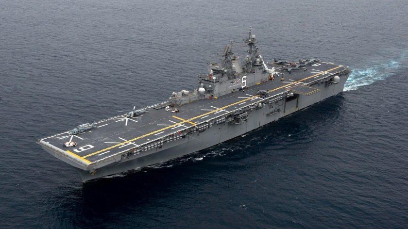 USS America десантный корабль