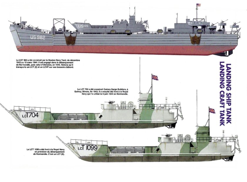 Десантные корабли второй мировой LST