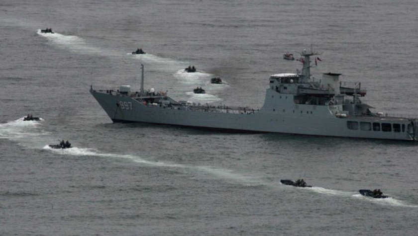 НОАК десантный корабль