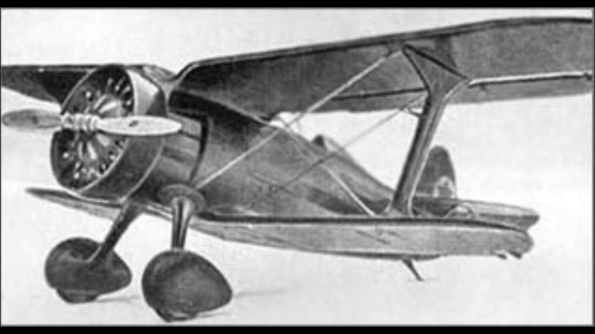 Истребитель биплан и-15