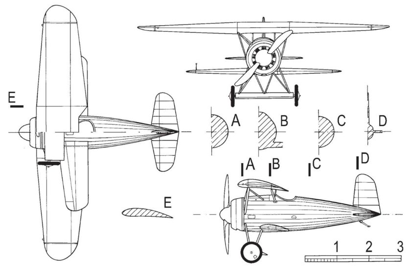 Самолёты первой мировой войны чертежи