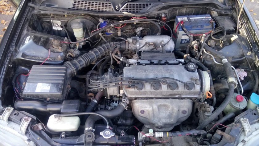 Хонда партнер подкапотное пространство