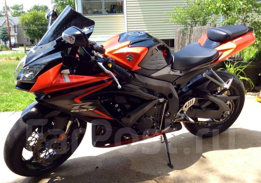 Сузуки спортбайк 750 кубов