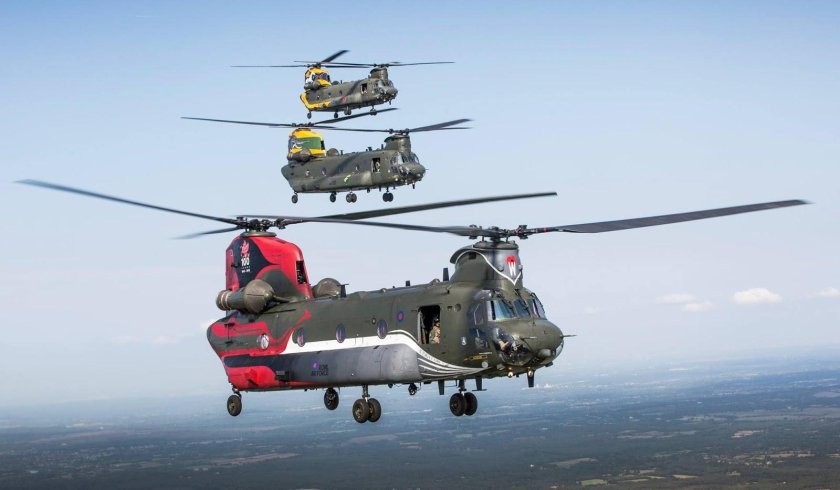 Вертолет Ch-47 Chinook