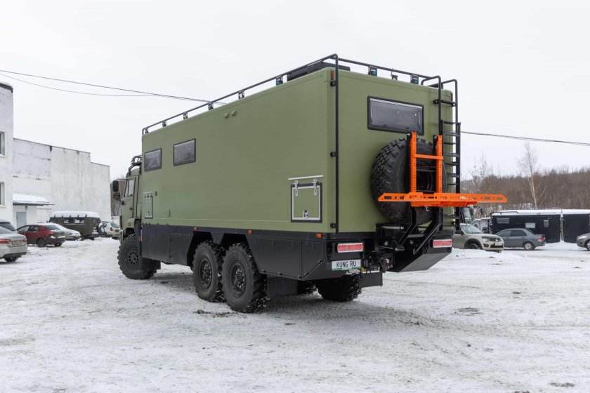 Камаз 43118 кунг автодом