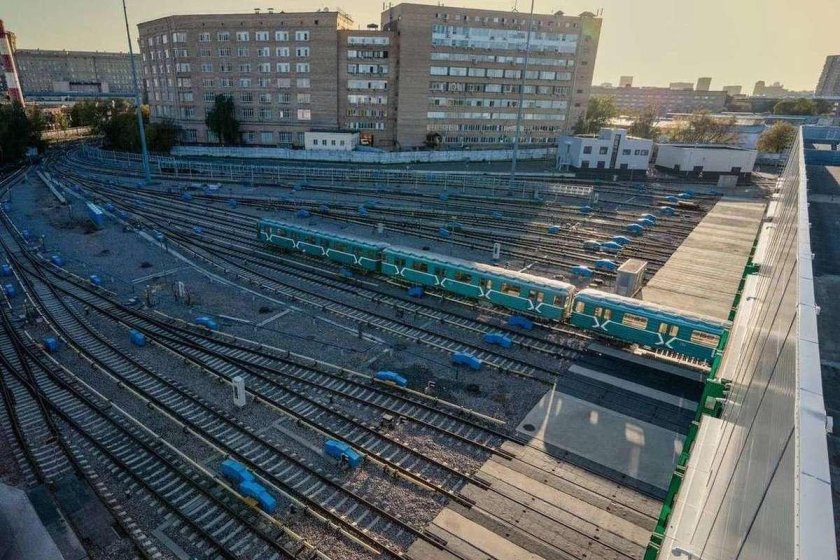 Депо сокол московского метрополитена