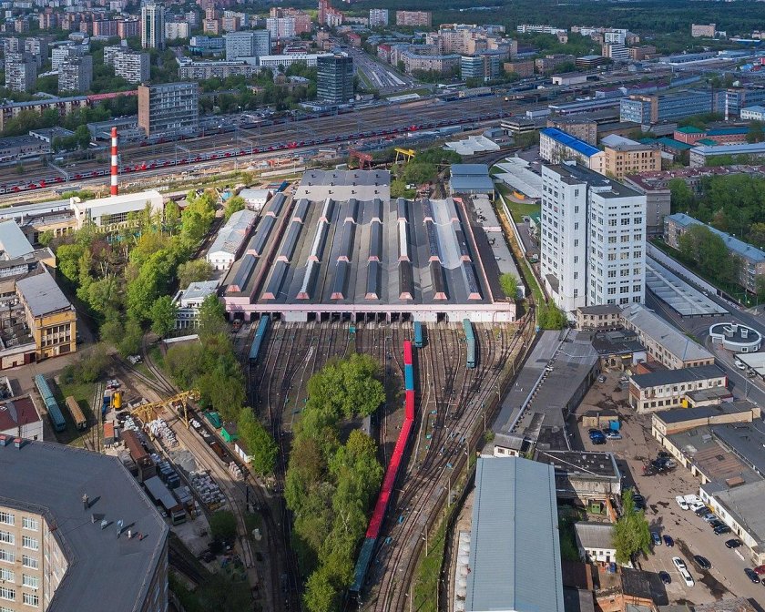 Депо Сокол Московского метрополитена