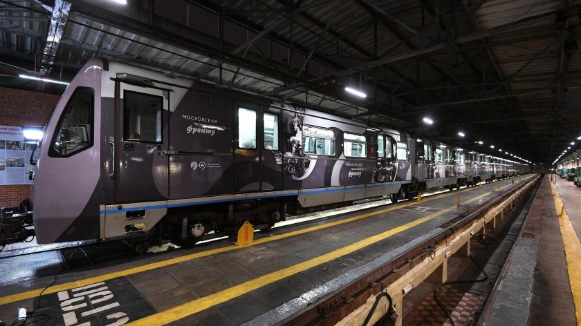 Электродепо метрополитена снаружи