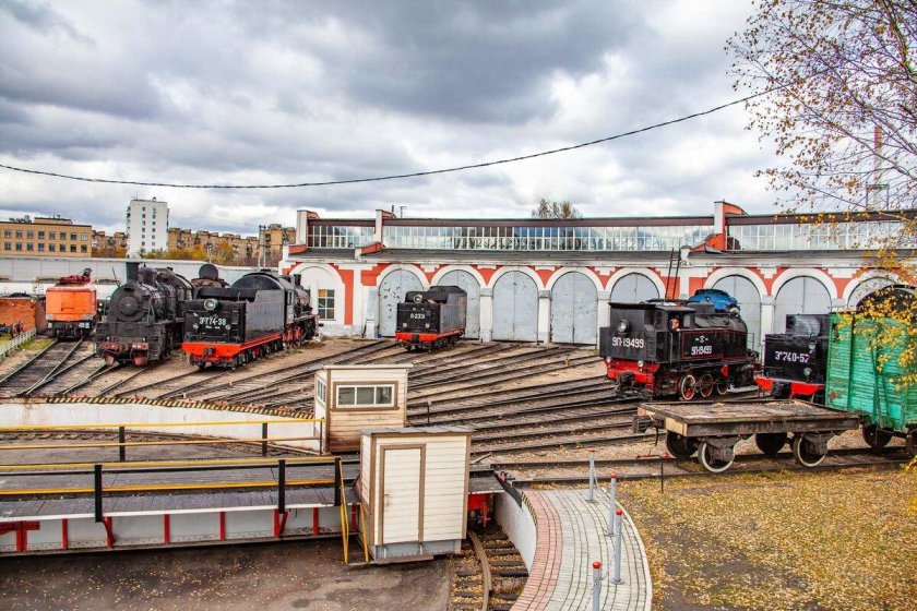 Музей паровозное депо Подмосковная Москва станция