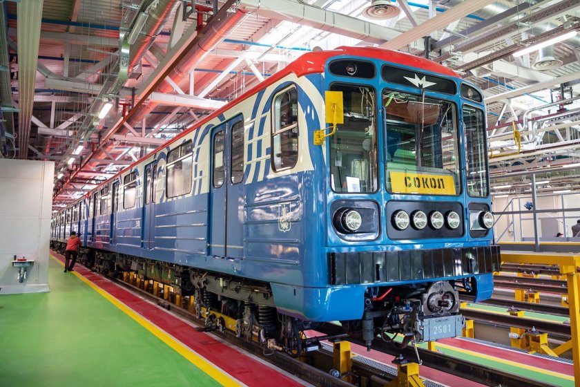 Депо Сокол Московского метрополитена