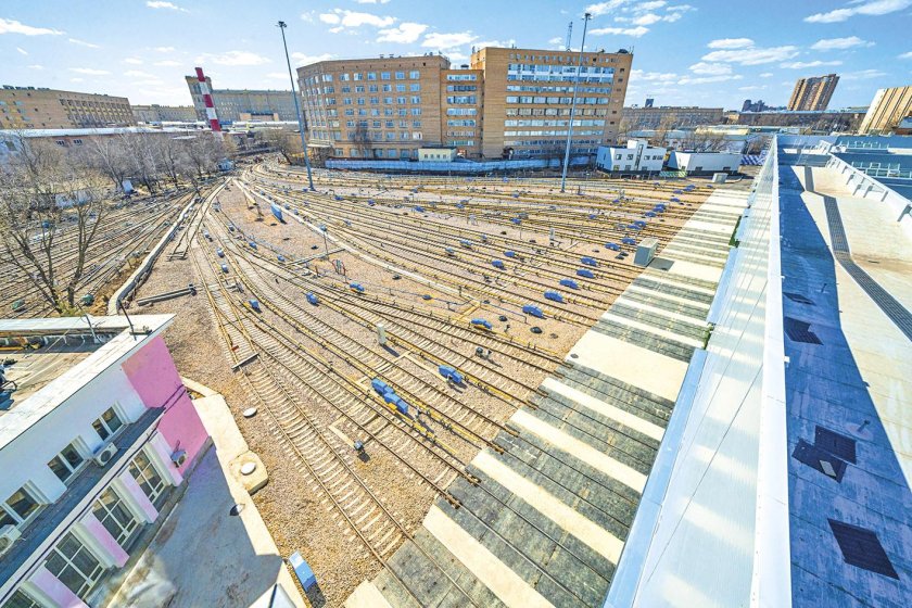 Депо Сокол Московского метрополитена