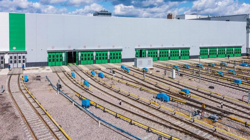 Депо Сокол Московского метрополитена