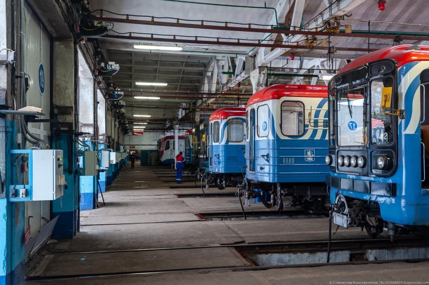 Депо Сокол Московского метрополитена