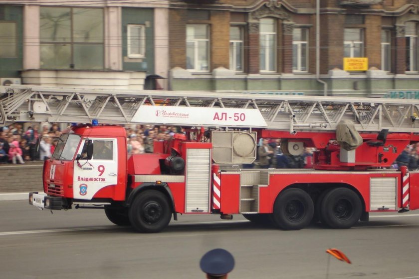 Пожарная автолестница ал 30 ал 50
