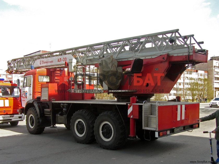 Ал 30 КАМАЗ 43502 Пожтехника