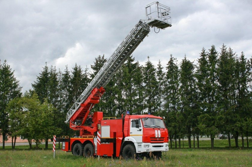 Пожарная автолестница ал-60(КАМАЗ-65201)
