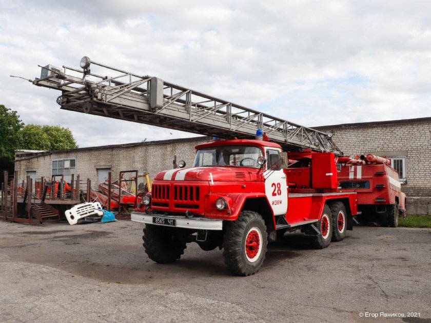 Пожарный зил 131