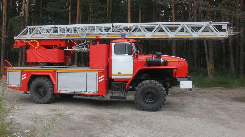 Пожарная машина Урал 43206