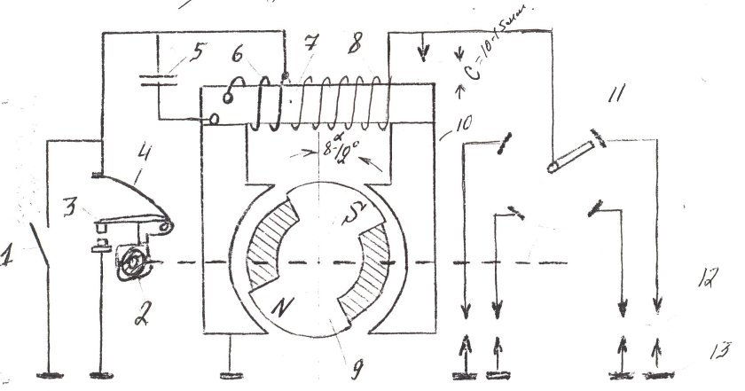 М124б3 магнето схема
